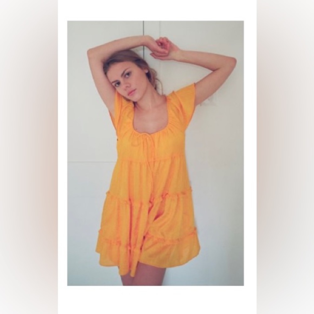 NWOT UO Bea Tiered Frock Dress